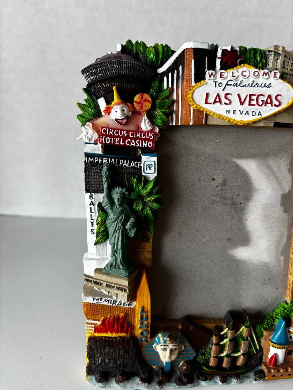 Las Vegas 3D Resin Picture Souvenir Frame  4